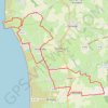 Itinéraire Senoville - Cap Rozel, distance, dénivelé, altitude, carte, profil, trace GPS