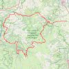 Itinéraire besse:bort-les-orgues 001, distance, dénivelé, altitude, carte, profil, trace GPS