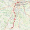 Itinéraire Rennes - Messac, distance, dénivelé, altitude, carte, profil, trace GPS