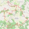 Itinéraire Monségurs, distance, dénivelé, altitude, carte, profil, trace GPS