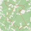 Itinéraire Au sud de Préchac, distance, dénivelé, altitude, carte, profil, trace GPS