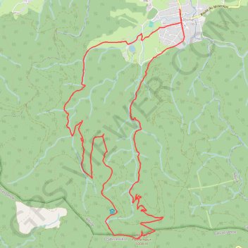 Itinéraire 81-289, distance, dénivelé, altitude, carte, profil, trace GPS