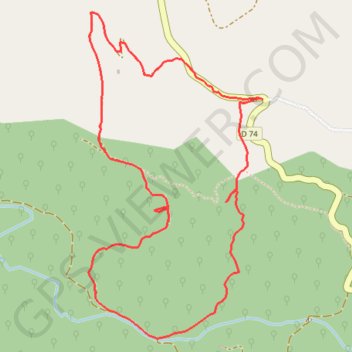 Itinéraire Vidauban - Les Maximins, distance, dénivelé, altitude, carte, profil, trace GPS