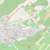 Itinéraire Les Matelles, distance, dénivelé, altitude, carte, profil, trace GPS