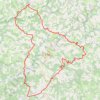 Itinéraire Les Gorges de l'Auvézère - Tourtoirac, distance, dénivelé, altitude, carte, profil, trace GPS