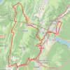 Itinéraire Monts Berthiand, distance, dénivelé, altitude, carte, profil, trace GPS