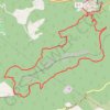 Itinéraire Barres de Castillon, distance, dénivelé, altitude, carte, profil, trace GPS