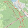 Itinéraire Roche d’Au-Del, distance, dénivelé, altitude, carte, profil, trace GPS