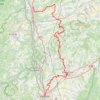 Itinéraire GR422 Sur les pas de Charles IX. De Roussillon (Isère) à Valence (Drôme), distance, dénivelé, altitude, carte, profil, trace GPS