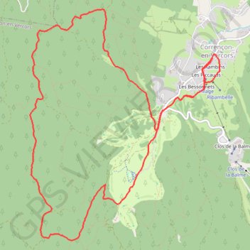 Itinéraire Course pédestre nature "La fleur du Roy", distance, dénivelé, altitude, carte, profil, trace GPS