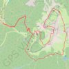 Itinéraire Chamechaude en boucle (Chartreuse), distance, dénivelé, altitude, carte, profil, trace GPS