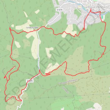 Itinéraire La chapelle Sainte-Anne de Goiron, distance, dénivelé, altitude, carte, profil, trace GPS