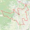 Itinéraire Circuit de la Reine Margot - Nérac, distance, dénivelé, altitude, carte, profil, trace GPS