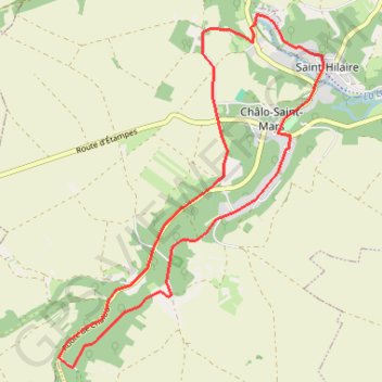 Itinéraire Rando Chalo, distance, dénivelé, altitude, carte, profil, trace GPS
