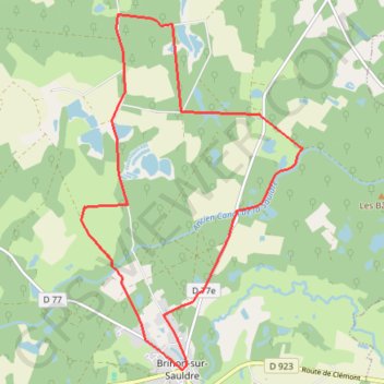 Itinéraire Circuit Raboliot, distance, dénivelé, altitude, carte, profil, trace GPS