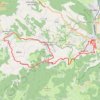 Itinéraire Ganac, distance, dénivelé, altitude, carte, profil, trace GPS