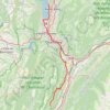 Itinéraire Sur les pas des huguenots - De Saint-Bernard du Touvet à Aix-les-bains, distance, dénivelé, altitude, carte, profil, trace GPS