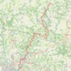 Itinéraire Lanester - Guern, distance, dénivelé, altitude, carte, profil, trace GPS