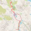 Itinéraire 2017-08-03 Lacs de Néouvielle, distance, dénivelé, altitude, carte, profil, trace GPS