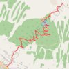 Itinéraire La Verticale des Tzams, distance, dénivelé, altitude, carte, profil, trace GPS