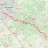 Itinéraire Clisson - Nantes, distance, dénivelé, altitude, carte, profil, trace GPS