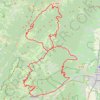 Itinéraire Itinéraire dans les Vosges depuis Le Bonhomme, distance, dénivelé, altitude, carte, profil, trace GPS