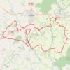 Itinéraire ronde des vallées étape 1, distance, dénivelé, altitude, carte, profil, trace GPS