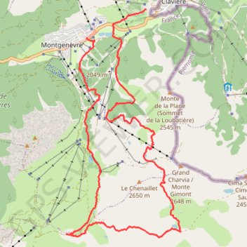 Itinéraire Rocher et lac de l'Aigle, distance, dénivelé, altitude, carte, profil, trace GPS