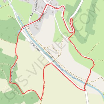 Itinéraire Tunnel du Chemin des Dames, distance, dénivelé, altitude, carte, profil, trace GPS