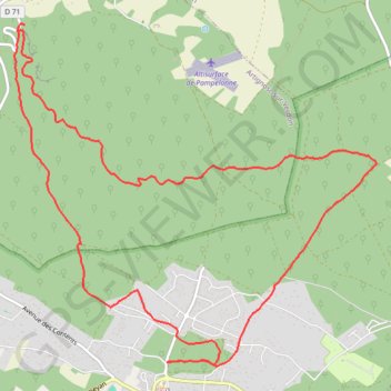 Itinéraire Regusse-Artignosc par le Bois des Collocations, distance, dénivelé, altitude, carte, profil, trace GPS