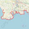 Itinéraire Trunvel - Concarneau, distance, dénivelé, altitude, carte, profil, trace GPS