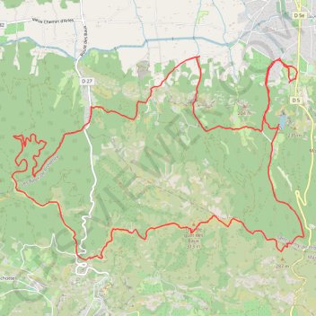 Itinéraire Saint-Rémy Les Baux, distance, dénivelé, altitude, carte, profil, trace GPS