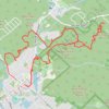 Itinéraire Mont Thérien et Mont Plante en boucle depuis Val-David, distance, dénivelé, altitude, carte, profil, trace GPS