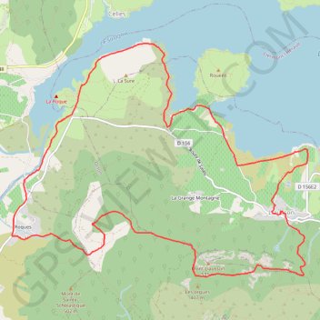 Itinéraire 34-451, distance, dénivelé, altitude, carte, profil, trace GPS