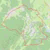 Itinéraire Le Belvédère des Dappes - Prémanon, distance, dénivelé, altitude, carte, profil, trace GPS