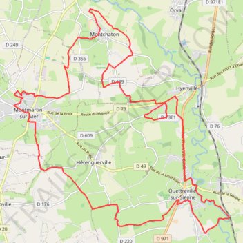 Itinéraire Parcours TORTUEUSE 29 Kms, distance, dénivelé, altitude, carte, profil, trace GPS