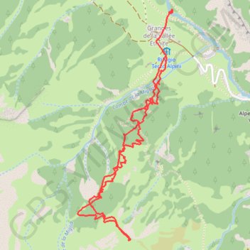 Itinéraire Muratiere, distance, dénivelé, altitude, carte, profil, trace GPS