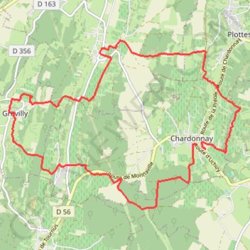 Itinéraire 2022_Pa1_Pdt_Bleu_Etap1, distance, dénivelé, altitude, carte, profil, trace GPS