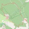 Itinéraire Mont Gravières par Valabres, distance, dénivelé, altitude, carte, profil, trace GPS