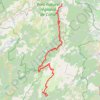Itinéraire Quenza à Ghisoni, distance, dénivelé, altitude, carte, profil, trace GPS