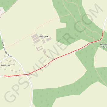 Itinéraire new, distance, dénivelé, altitude, carte, profil, trace GPS