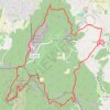 Itinéraire Les carrières de Sainte-Juste - Saint-Restitut, distance, dénivelé, altitude, carte, profil, trace GPS