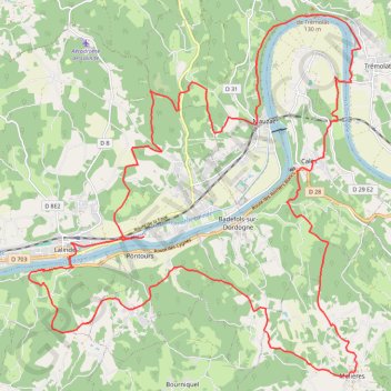 Itinéraire Trail des Bastides, distance, dénivelé, altitude, carte, profil, trace GPS