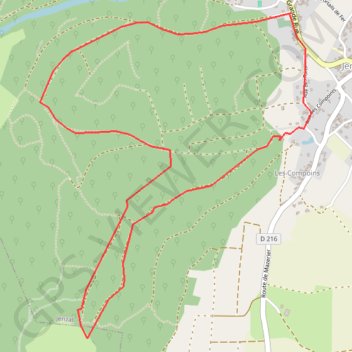 Itinéraire Les Brules 2, distance, dénivelé, altitude, carte, profil, trace GPS