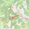 Itinéraire Le vallon du Guiou, distance, dénivelé, altitude, carte, profil, trace GPS