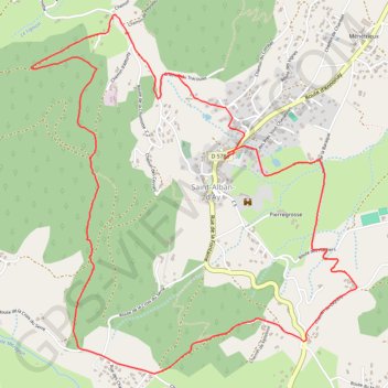 Itinéraire Roche des vents a pied, distance, dénivelé, altitude, carte, profil, trace GPS