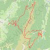 Itinéraire Journée au frais en Belledonne ! Grand Rocher, descente sur Fond de France, remontée au col du... - Vélo - Strava by Stravatogpx app, distance, dénivelé, altitude, carte, profil, trace GPS