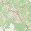 Itinéraire GR20, de Conca à I Paliri, distance, dénivelé, altitude, carte, profil, trace GPS