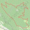 Itinéraire Montagne de Tentanet, distance, dénivelé, altitude, carte, profil, trace GPS