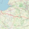 Itinéraire 2024 SN L2P Day 2 - Caen to Evreux CURRENT, distance, dénivelé, altitude, carte, profil, trace GPS